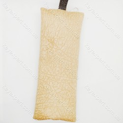 Ключниця плоска кольорова /шкірзам /15см/