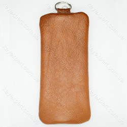 Ключниця плоска кольорова / груба шкіра / 17см /