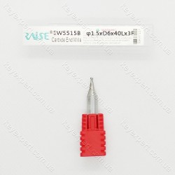 Фреза вертикальна 1.5мм CARBIDE D6x40Lx3F