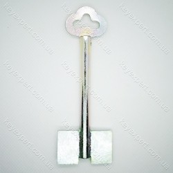 O8 Сейф /L85мм/Двобородковий висунутий/фігурна ручка/