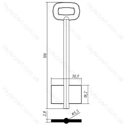 Ростов-4 універсальний /106х18.2мм//5.5мм/