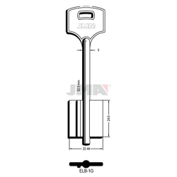 Ельбор-12 /короткий широкий /92x24.1мм//4.9мм/