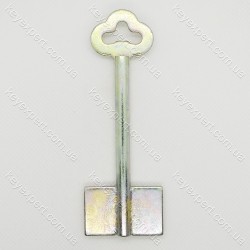 O7 Сейф /L85мм/Двобородковий/фігурна ручка/