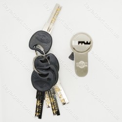 Циліндр Imperial латунь 100 (50x50) сатин