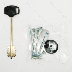 Замок накладний Ельбор 06.51 сувальдний п'ять стрижнів d=18