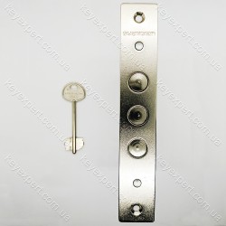 Замок врізний сувальдний Гардіан10.01