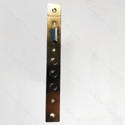 Замок врізний сувальдний Гардіан10.11 із засувкою під ручку