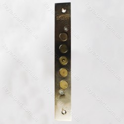 Замок сувальдний врізний Ельбор Граніт 1.06.01, 5 стрижнів