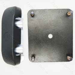 Замок накладний Бар'єр Каре з бронепластиною