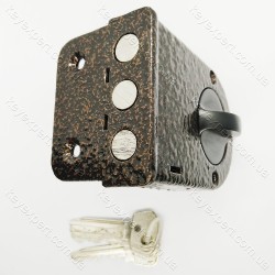 Замок накладний АРІКО ЗН1-1(09) 3ригеля