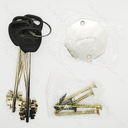 Замок накладний Гардіан 20.07 лівий