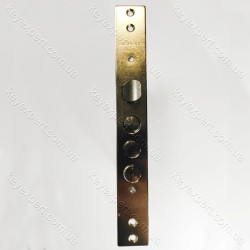 Замок врізний сувальдний Гардіан 30.11 із засувкою під ручку