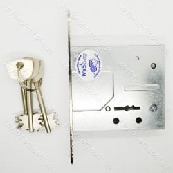 Замок сувальдний врізний САМ ЗВ8-8У Замок сувальдний врізний САМ ЗВ8-8У