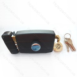 Замок накладний KALE 2001 С 3MT вертикальний ключ