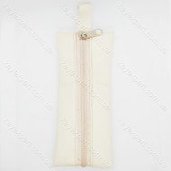 Ключниця плоска кольорова /шкірзам /15см/