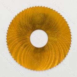 Фреза відрізна ф80х1.4х ф22*100T HSS /жовта/
