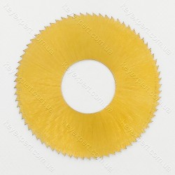 Фреза відрізна ф70х1.3х ф25, 4*90T HSS /жовта/ Б/У