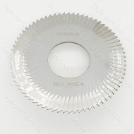 Фреза відрізна 70х1.3х ф25.4*72T CARBIDE із зрізами 0020AC.C.Raise