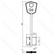 КРИТ /100х17,4мм//4,9мм/