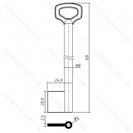 СЕЙФ-1Ф-8х120/120х20мм/8х4мм/