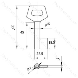 O6 Сейф /L45мм/