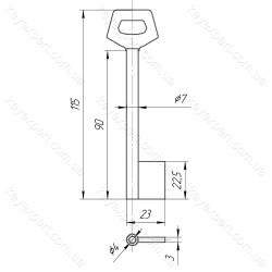 O7 Поляк /L90мм/