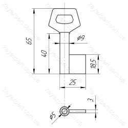 O9 Комора /L40мм/ O9 Комора /L40мм/