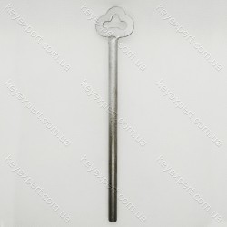 O 7 ригельний /круглий /140мм/ фігурна ручка