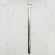 O 8 ригельний /круглий /160мм/ фігурна ручка