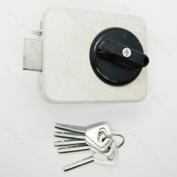 Замок накладний Атлант ЗН2Д ШО-40 дисковий із засувом-засувкою