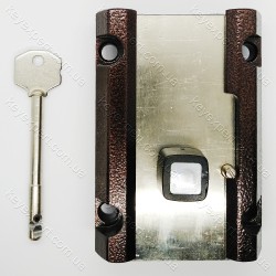 Замок накладний циліндровий ДТ Бар'єр 3М