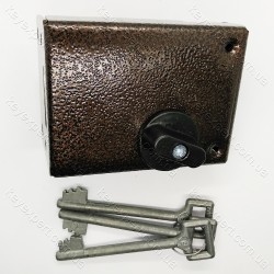 Замок накладний сувальдний ЗНДК