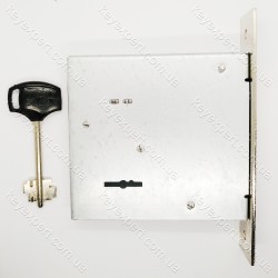 Замок сувальдний врізний Ельбор Кремінь 1.04.02. 3 стрижні d=14