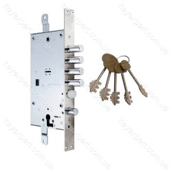 Замок врізний Mottura 54.797 двосистемний