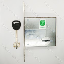 Замок врізний сувальдний Гардіан 50.01 ключ із виїмкою Замок врізний сувальдний Гардіан 50.01 ключ із виїмкою