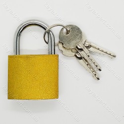 Замок навісний TL 38мм хрестовий ключ Замок навісний TL 38мм хрестовий ключ