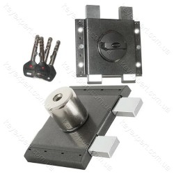 Замок накладний Gerda Tytan ZX короткий ключ