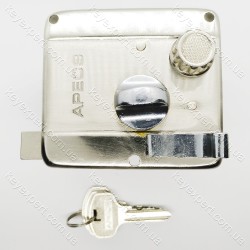 Замок накладний Apecs 0556-CS нікель