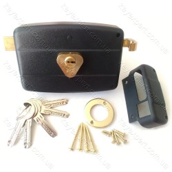 Замок накладний KALE 2001A 3MT вертикальний ключ