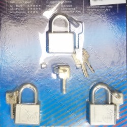 Замок навісний "НеНе" три замки під один ключ